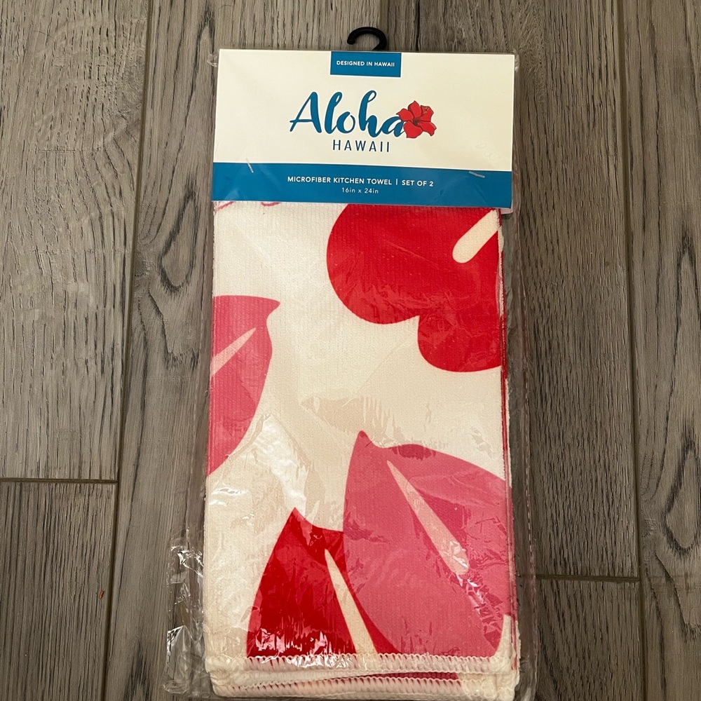 Aloha Hawaii Microfiber Kitchen Towels